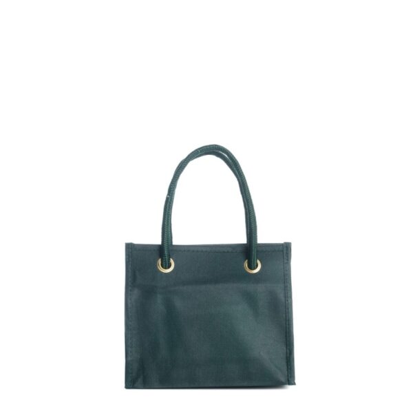 Shopper 20x18+8cm in TNT Verde