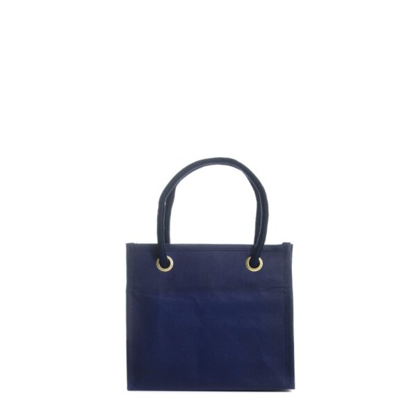 Shopper 20x18+8cm in TNT Blue Navy