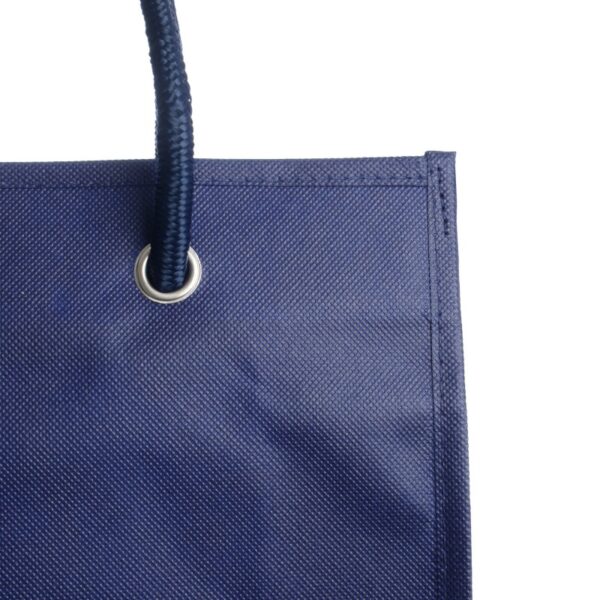 Shopper 30x35+13cm in TNT Blue Navy - immagine 3