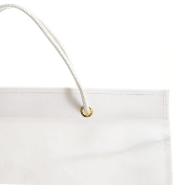 Shopper 58x47+17cm TNT Bianca - immagine 2