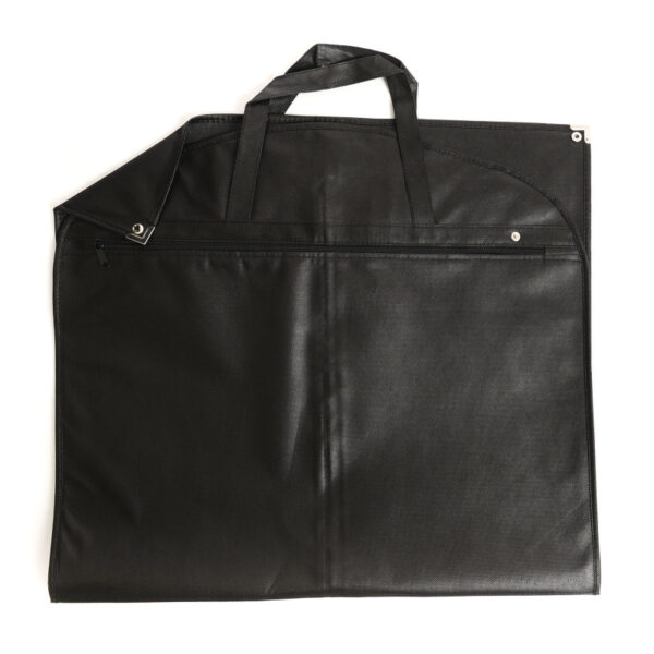 Copriabito TNT 60x110cm Sartoriale Accessoriato Nero - immagine 2