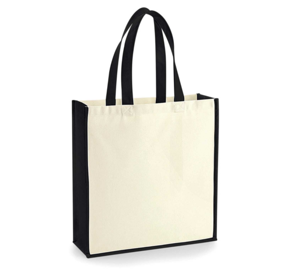 Shopper in cotone W600 - immagine 8